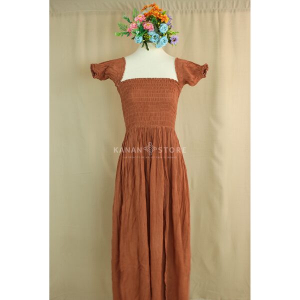 Vestido Sara cafe