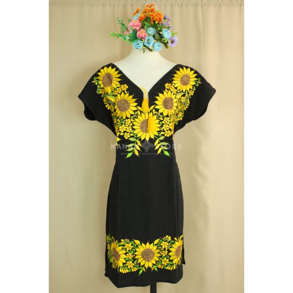 Vestido kimona girasoles