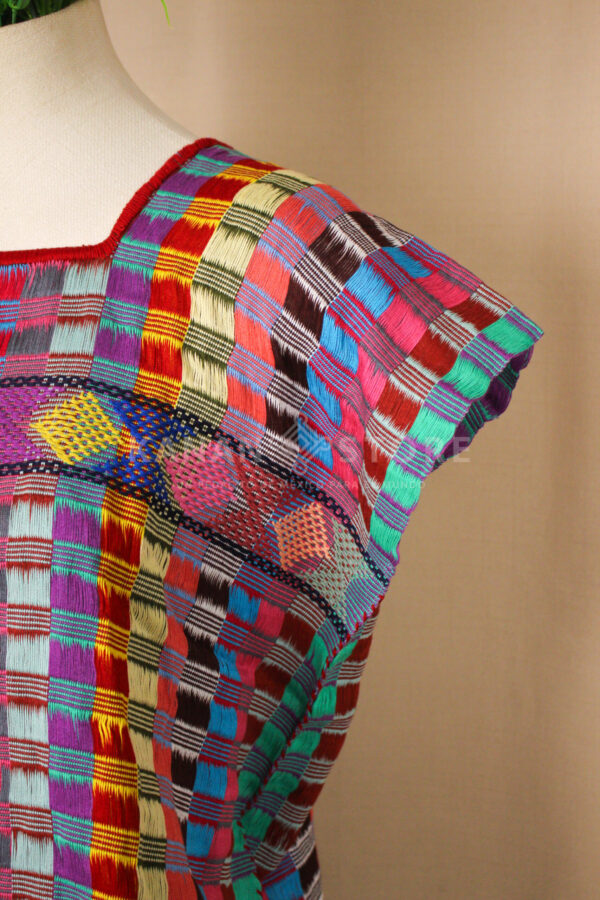 Blusa zinacantan multicolor 1 - Imagen 2