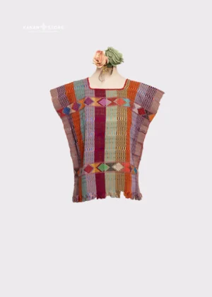 Huipil Zinacantan multicolor