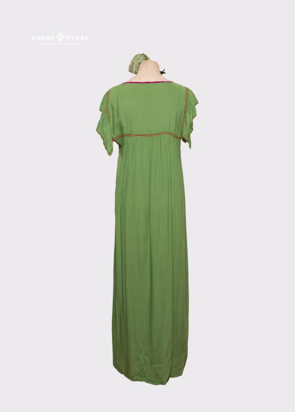 Vestido Maxi Amatenango verde - Imagen 2