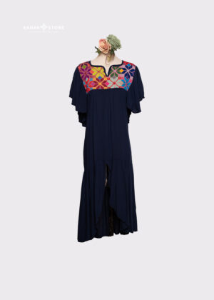 Vestido Cruz azul marino