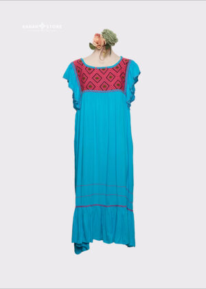Vestido Larrainzar Azul