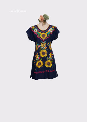 Vestido girasoles puebla
