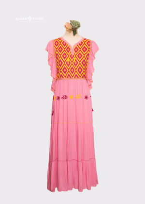 Vestido Victoria rosa