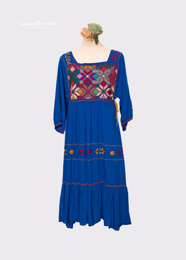 Vestido Amalia Azul rey (XL)