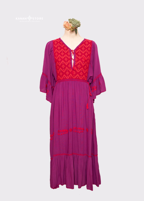 Vestido Xochilt morado