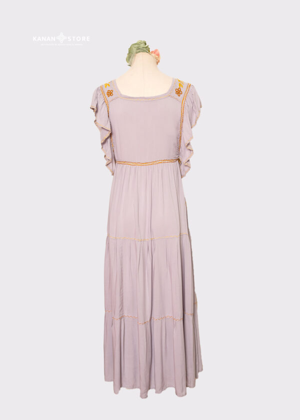 Vestido Maxi Camila gris - Imagen 2