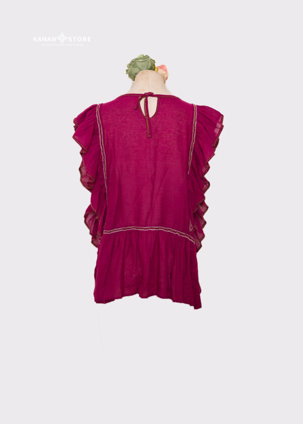 Blusa Victoria manta bugambilia V - Imagen 2