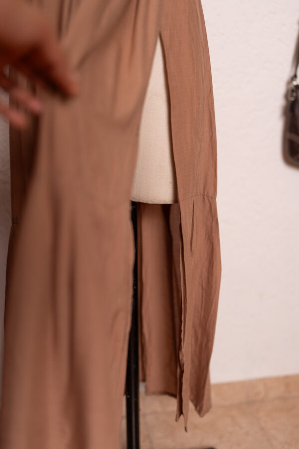 Vestido Ana café - Imagen 3