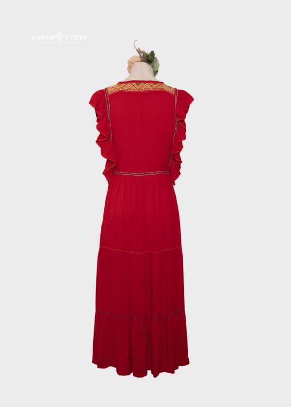 Vestido Victoria Roja - Imagen 2