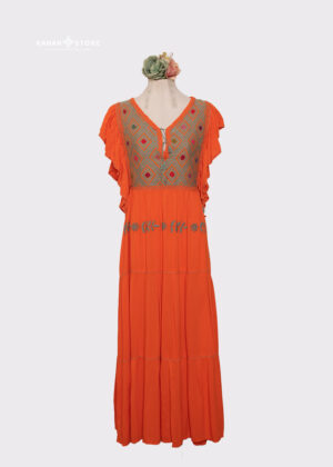 Vestido Victoria Naranja