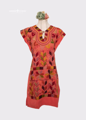 Vestido milpa coral