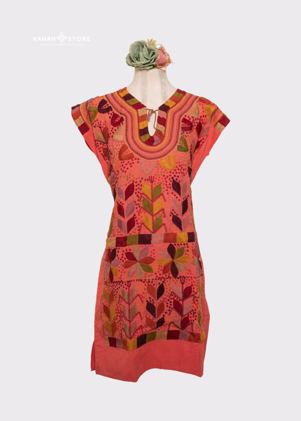 Vestido milpa coral