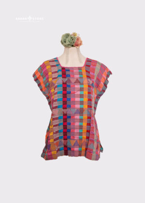 Blusa Zinacantan multicolor